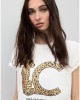 Lola Casademunt LC T-shirt With Sequins White Μπλούζα