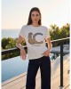 Lola Casademunt LC T-shirt With Sequins White Μπλούζα