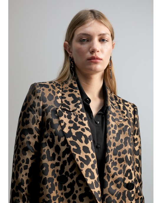 Lola Casademunt Animal Print Σακάκι