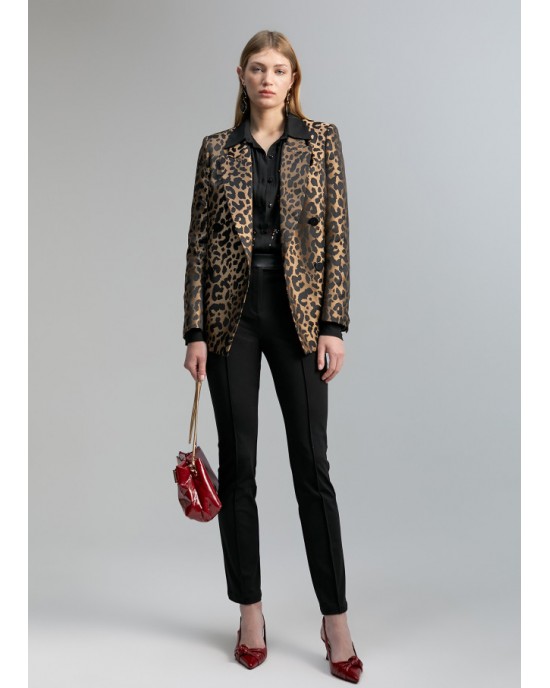 Lola Casademunt Animal Print Σακάκι