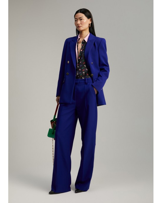 Lola Casademunt Straight Fit Suit Blue Σακάκι