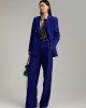 Lola Casademunt Straight Fit Suit Blue Σακάκι