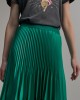 Lola Casademunt Pleated Green Maxi Φούστα