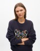 Lola Casademunt Animal Embellished Navy Πουλόβερ Lola Casademunt Animal Embellished Navy Πουλόβερ