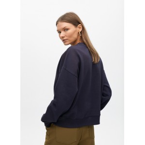 Lola Casademunt Animal Embellished Navy Πουλόβερ Lola Casademunt Animal Embellished Navy Πουλόβερ