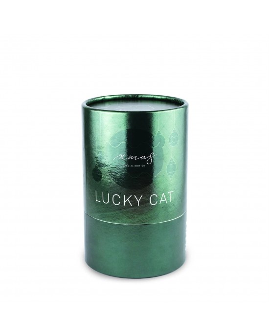 Donkey Lucky Cat Xmas Shiny Green Διακοσμητική Φιγούρα