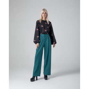 MAMOUSH Amelia Green Παντελόνι