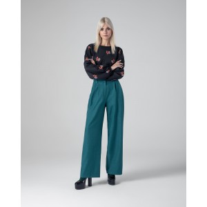 MAMOUSH Amelia Green Παντελόνι