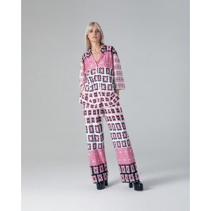 MAMOUSH Mary Pink Παντελόνι