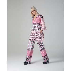 MAMOUSH Mary Pink Παντελόνι