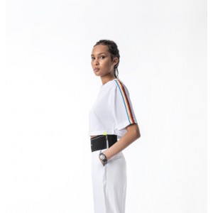 Mamoush Crop T-Shirt White Τοπ