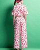 Mamoush Elly Cherry Cropped Παντελόνι
