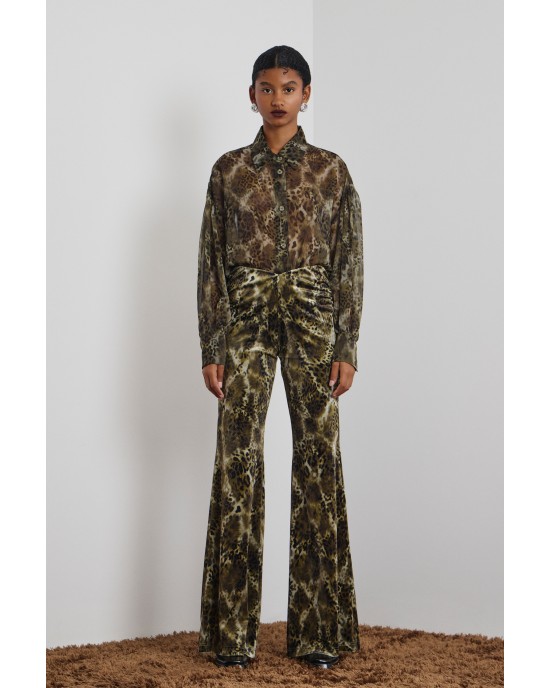 Mamoush Rea Animal Print Elastic Παντελόνι Mamoush Rea Animal Print Elastic Παντελόνι