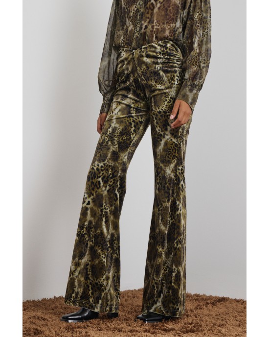 Mamoush Rea Animal Print Elastic Παντελόνι Mamoush Rea Animal Print Elastic Παντελόνι