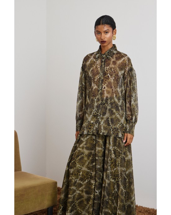 Mamoush Emily Animal Print Πουκάμισο Mamoush Emily Animal Print Πουκάμισο