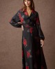 Mamoush Kyveli Black Maxi Φόρεμα