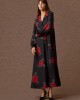 Mamoush Kyveli Black Maxi Φόρεμα