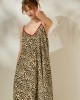 Mamoush Aliki Animal Print Midi Φόρεμα