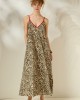 Mamoush Aliki Animal Print Midi Φόρεμα