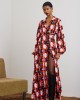 Mamoush Elli Rhombus Print Maxi Φόρεμα Mamoush Elli Rhombus Print Maxi Φόρεμα