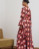 Mamoush Elli Rhombus Print Maxi Φόρεμα Mamoush Elli Rhombus Print Maxi Φόρεμα