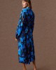 Mamoush Seren Blue Midi Φόρεμα
