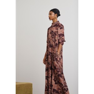 Mamoush Liana Chocola Maxi Φόρεμα