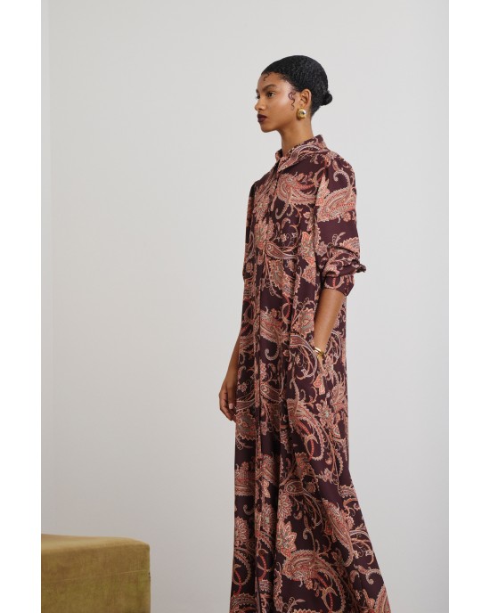 Mamoush Liana Chocola Maxi Φόρεμα Mamoush Liana Chocola Maxi Φόρεμα