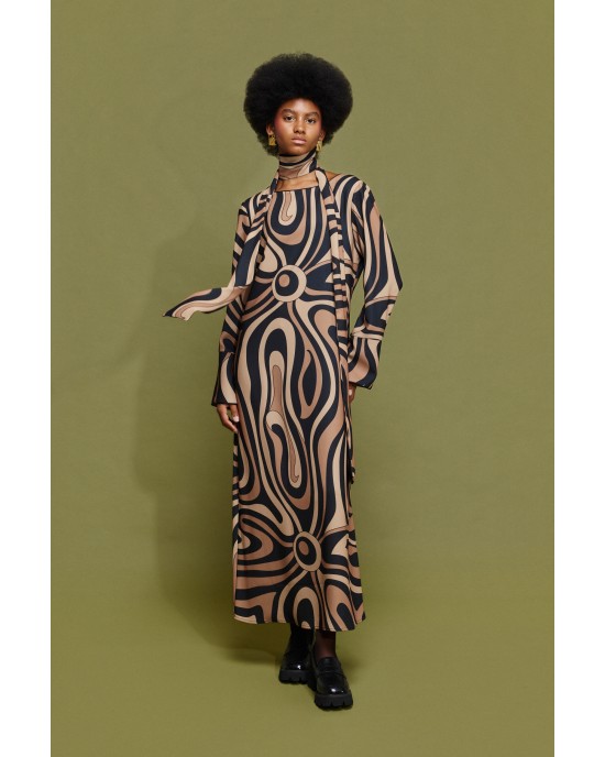 Mamoush Korina Midi Φόρεμα