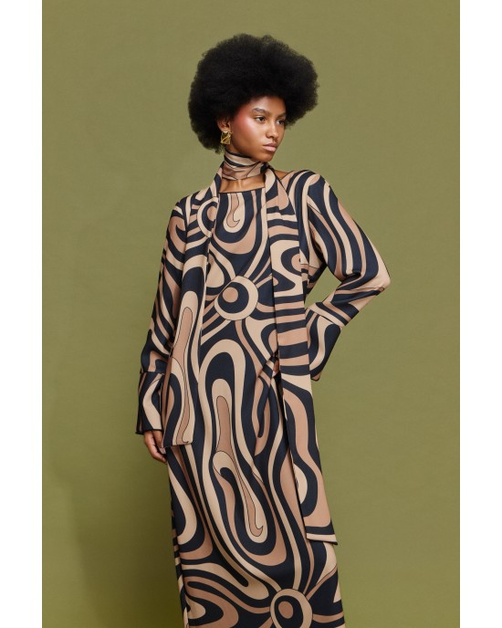 Mamoush Korina Midi Φόρεμα