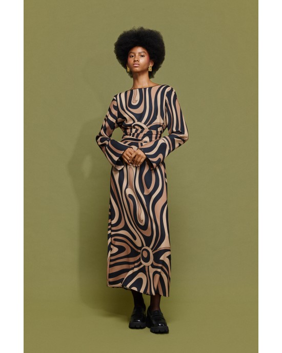 Mamoush Korina Midi Φόρεμα