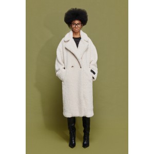 Mamoush Norma Boukle Fur Vanilia Παλτό