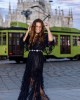 Mya Collection Oriana Black Maxi Φόρεμα