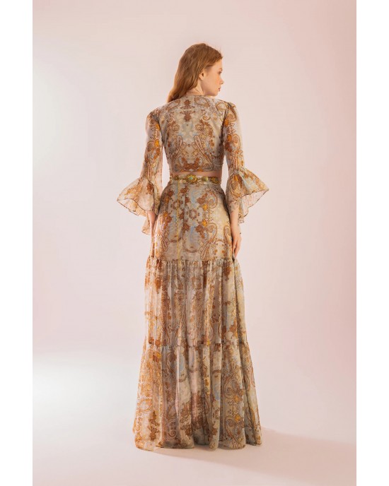 MYA Collection Misty Top & Maxi Φούστα