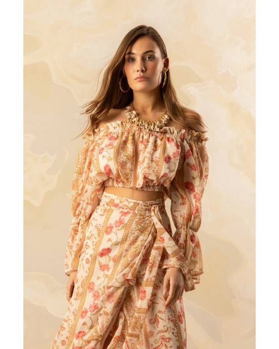 MYA Collection Maraala Top & Maxi Φούστα