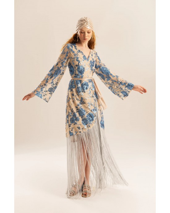 MYA Collection Azure Kimono Φόρεμα