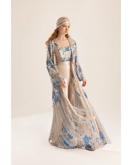 MYA Collection Azure Kimono Φόρεμα