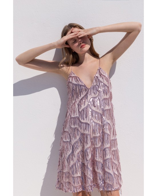 MYA Collection Cerise Mini Φόρεμα
