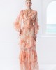 Mya Collection Calypso Pink Top & Φούστα