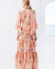 Mya Collection Calypso Pink Top & Φούστα