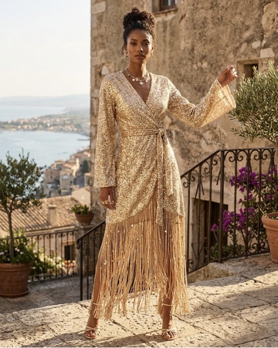 Mya Collection Auralis Kimono Φόρεμα