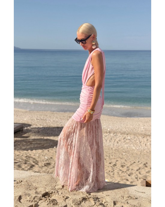 Mya Collection Scarlet Maxi Φόρεμα