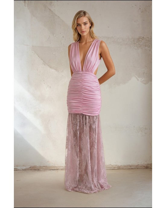 Mya Collection Scarlet Maxi Φόρεμα