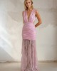 Mya Collection Scarlet Maxi Φόρεμα