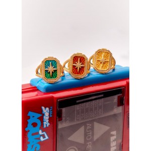 MYA-BAY Diwali Boheme Blue Rainbow Δαχτυλίδι