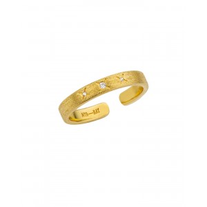 MYA-BAY Cuff Mini Star Gold Δαχτυλίδι