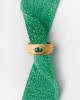 MYA-BAY Dynasty Cuff Green Δαχτυλίδι
