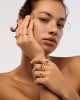 MYA-BAY Dynasty Cuff Green Δαχτυλίδι