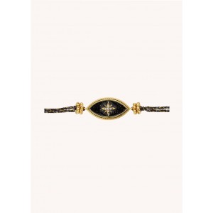 MYA-BAY Black Diwali Iris Βραχιόλι MYA-BAY Black Diwali Iris Βραχιόλι
