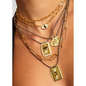 MYA-BAY Tilak Black Κολιέ